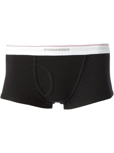 Shop Dsquared2 Boxer Shorts - Black