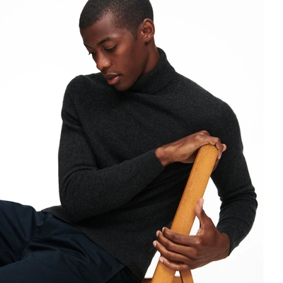 Shop Naadam Signature Cashmere Turtleneck In Smoke