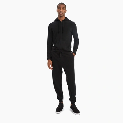 Shop Naadam Cashmere Relaxed Jogger In Black
