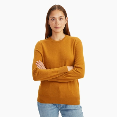 Shop Naadam The Original Cashmere Sweater Women's In Mustard