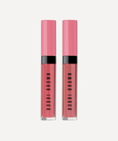 Bobbi Brown Breast Cancer Campaign Crushed Oil-infused Lip Gloss Duo 2 X 6ml In Love Letter/new Romantic