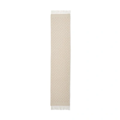 Jimmy Choo Cashmere-wool Belen Scarf In S100 Latte