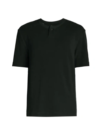 Shop Bottega Veneta Towelling Short-sleeve Shirt In Parakeet Washed