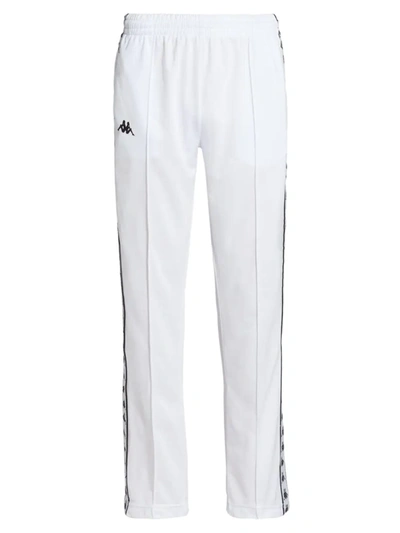 Kappa 222 Banda Astoriazz Track Pants In White Black | ModeSens