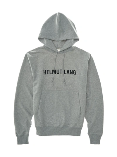 Shop Helmut Lang Men's Core Logo Hoodie In Vapor Heat