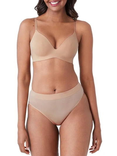 Wacoal Ultimate Side Smoother Wire-free Contour Bra In Sand