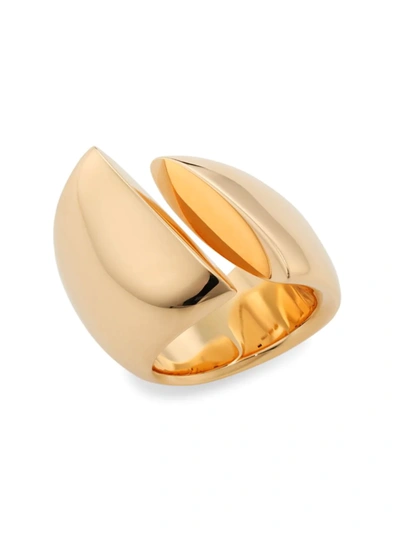 Shop Vhernier Women's Eclisse 18k Rose Gold Midi Ring