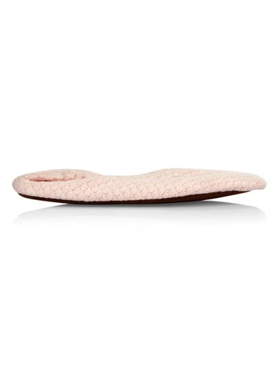 Shop Skin Women's Knit Square-toe Ballet Slippers In Pearl Pink