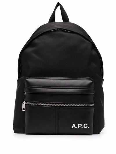 Shop Apc Camden Backpack In Nero