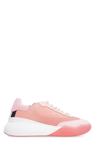 Shop Stella Mccartney Loop Low-top Sneakers In Pink