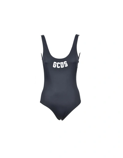 Shop Gcds Womens Black Swimsuit