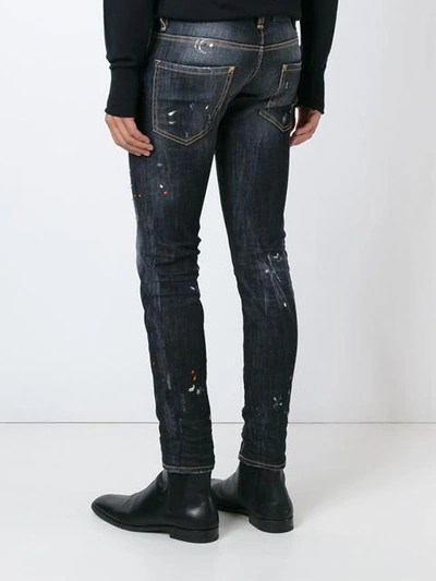 Shop Dsquared2 Distressed Skinny Jeans