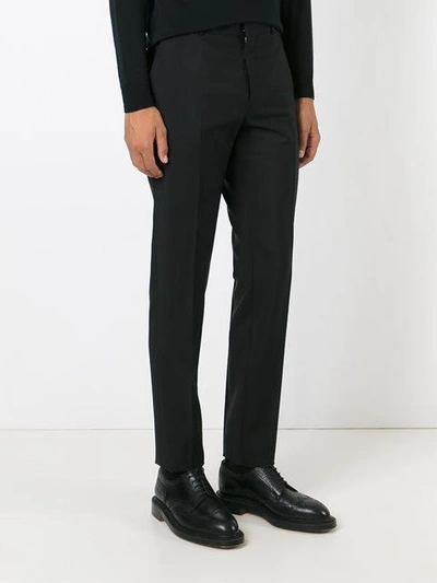 Shop Alexander Mcqueen Straight Leg Trousers