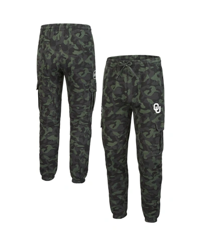 Shop Colosseum Men's Camo Oklahoma Sooners Logo Oht Military-inspired Appreciation Code Fleece Pants