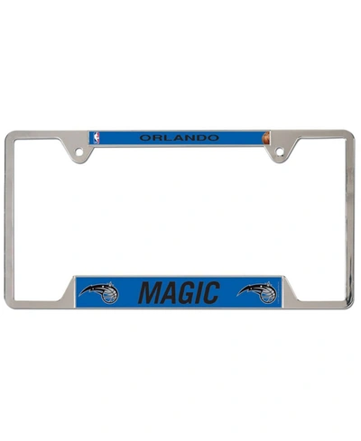 Wincraft Multi Orlando Magic Primary Logo Metal License Plate Frame In Multi