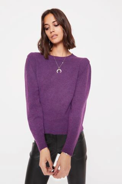 Shop Rebecca Minkoff Waverly Sweater In Purple Melange