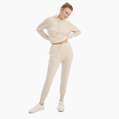 Shop Naadam Off-duty Cashmere Jogger In Oatmeal