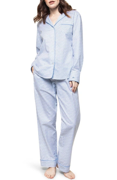 Shop Petite Plume La Mer Pajamas In Blue