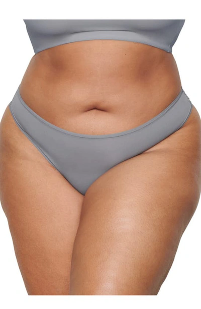 Shop Skims Fits Everybody Cheeky Briefs In Gray