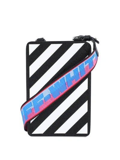 Off-white Vertical Wallet Iphone Holder In Pattern | ModeSens