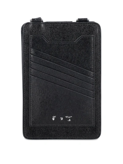 Off-white Vertical Wallet Iphone Holder In Pattern | ModeSens