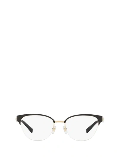 Shop Versace Ve1255b Black / Gold Glasses