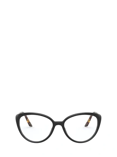 Shop Prada Pr 06wv Black Glasses