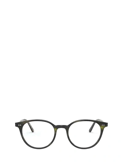 Shop Oliver Peoples Ov5429u Emerald Bark Glasses