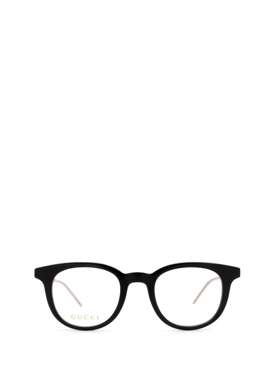 Shop Gucci Gg0845o Black Glasses