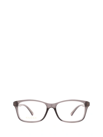 Shop Gucci Gg0720oa Grey Glasses