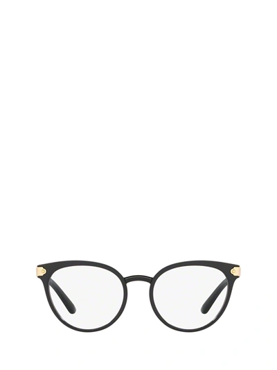 Shop Dolce & Gabbana Dolce &amp; Gabbana Dg5043 Black Glasses