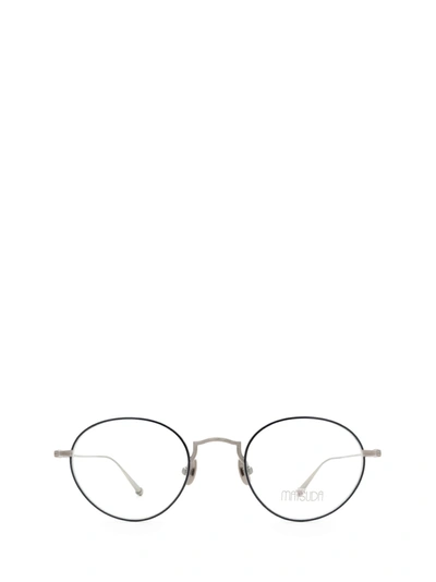 Shop Matsuda M3103 Antique Silver Glasses