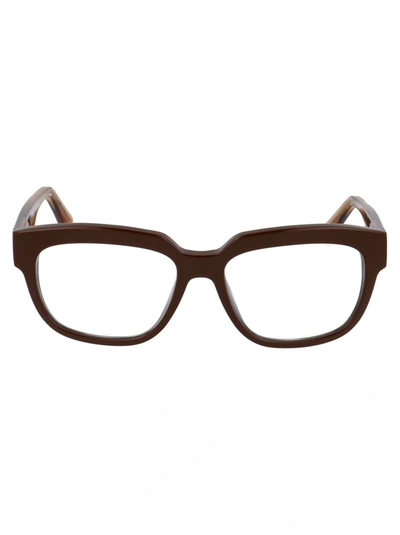 Shop Marni Eyewear Me2615 Glasses In 210 Brown