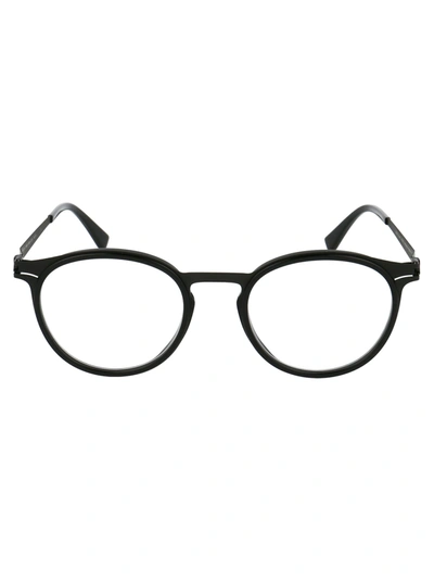 Shop Mykita Dd2.3 Glasses In 909 A6 Black/black Clear