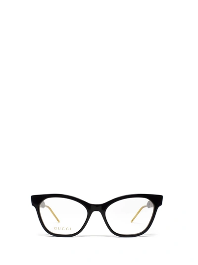 Shop Gucci Gg0600o Black Glasses