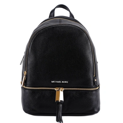 Shop Michael Kors Backpack In Black