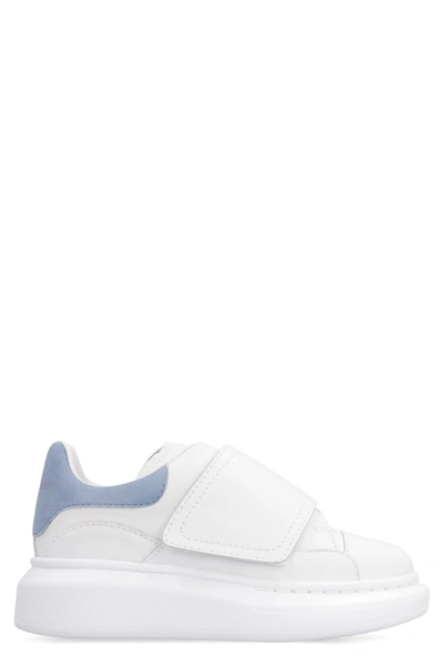 Shop Alexander Mcqueen Runner Sneakers In White