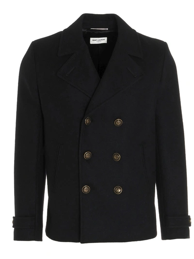 Shop Saint Laurent Coat