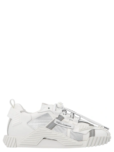 Shop Dolce & Gabbana Dna Shoes In Bianco