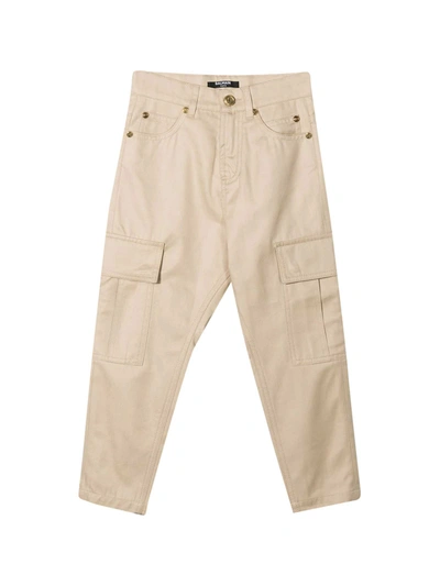 Shop Balmain Beige Trousers