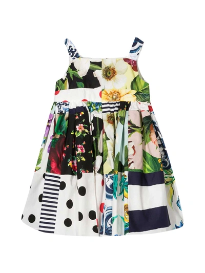Shop Dolce & Gabbana Patterned Dress In Multicolor