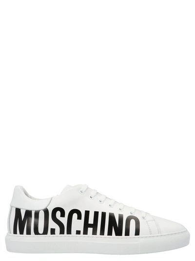 Shop Moschino Serena Shoes In Bianco