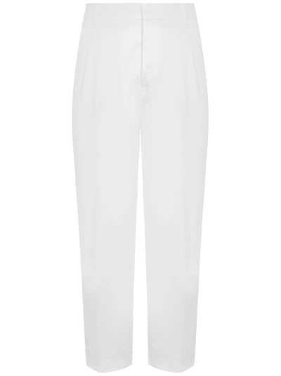 Shop Mauro Grifoni Grifoni Trousers In Bianco