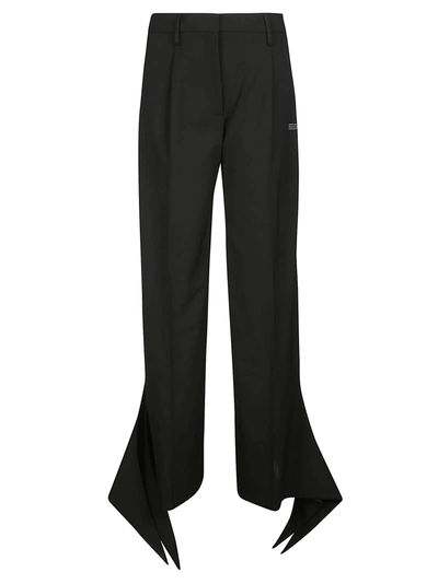 Shop Off-white Bandana Formal Trousers In Black