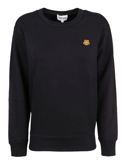 Shop Kenzo Tiger Crest Classic Sweatshirt In Noir