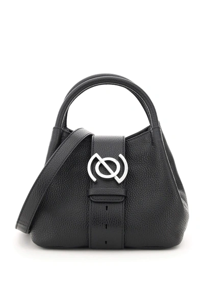Shop Zanellato Zoe Baby Leather Bag Daily Line In Nero (black)