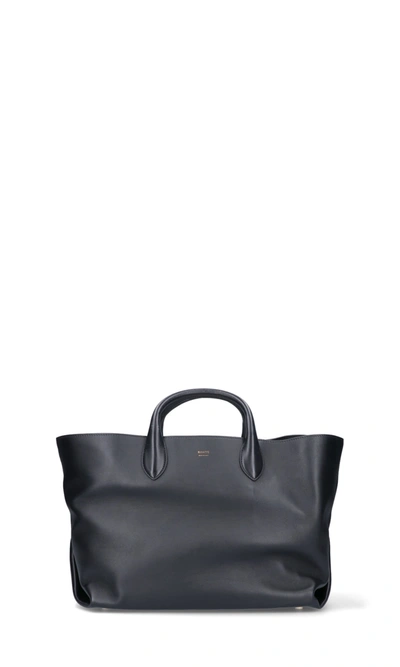 Shop Khaite Amelia Medium Tote Bag In Black