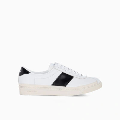 Shop Tom Ford Bannister Low Top In White Black