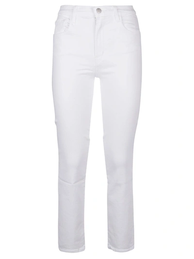Shop J Brand Alma High Rise Jeans In White