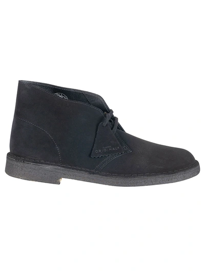 Shop Clarks Classic Ankle Boots In Black